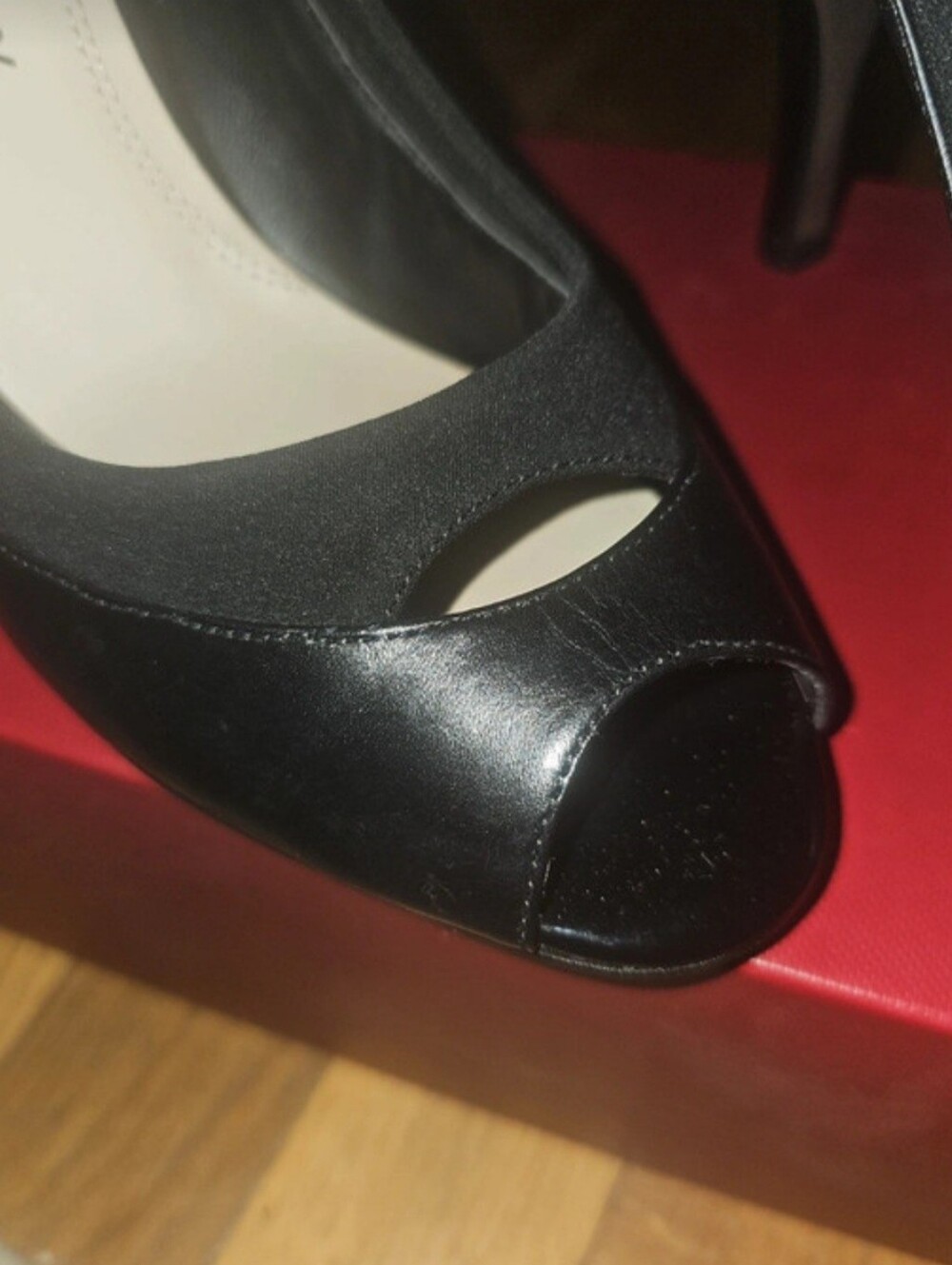 Ellen Tracy "Bertha" Peeptoe Pump - Picture 4 of 4
